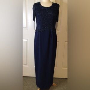 Avanti Designs Beaded Evening Gown